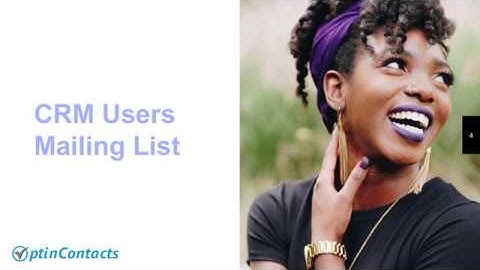CRM Users Email List