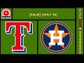 🔴 Texas Rangers vs Houston Astros | MLB Baseball May 16, 2026 Live SCOREBOARD EN VIVO