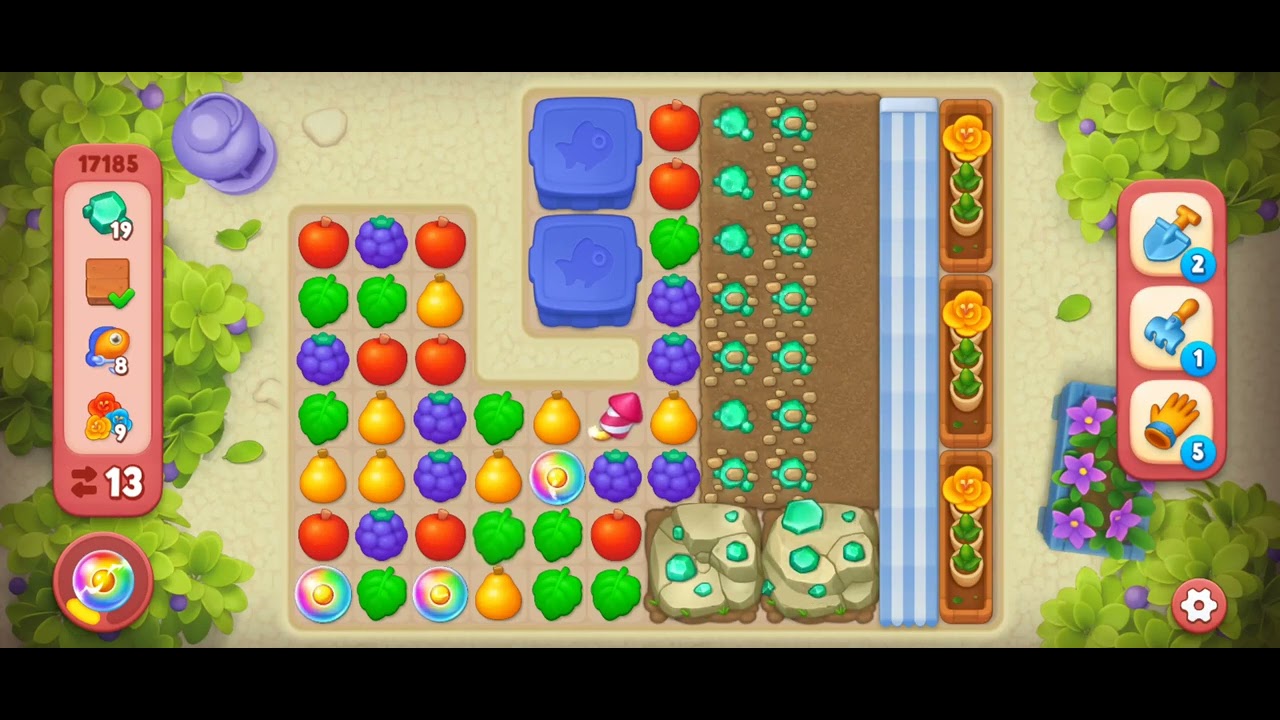 Gardenscapes Level 17185