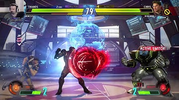 MvC Infinite: Week 2 Online Play pt13 - vs. Chris/Iron Man