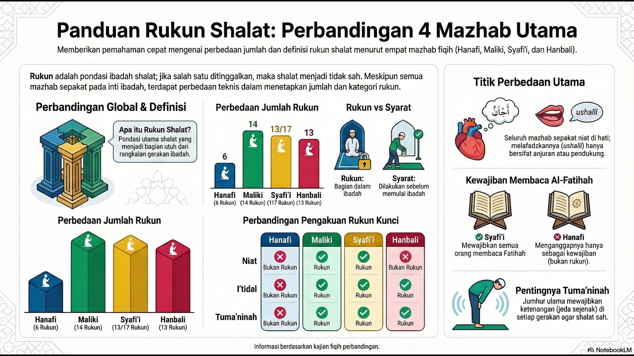 Rukun rukun Shalat