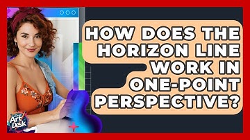 How Does The Horizon Line Work In One-point Perspective? - The Virtual Art Desk