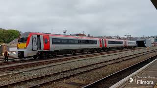 22424Holyhead Part 4 175.103 comes out of the sidings under her own power.