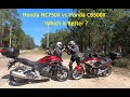 Honda NC750X vs Honda CB500X - Which is Better ? の動画、YouTube動画。