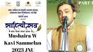 Mushaira W Kavi Sammelan 2023 JNU || Part 4 || By Dr. Sunil Panwar Wari