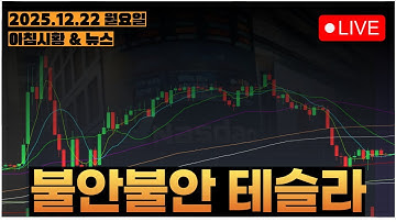 마이크론 신고가! 테슬라도 신고가!! 오라클 반등!!! 산타랠리 오나요!?ㅣ[아침시황&미국마감] #251223