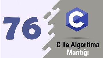 Ders 76 C Programlamada Dizilerde Tek ve Çift Sayıları Bulma