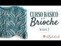 🧶🧶🧶 Aprende punto BRIOCHE a dos agujas FÁCIL 🧶🧶🧶 Tercera sesión