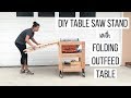 Diy Folding Table Saw Stand