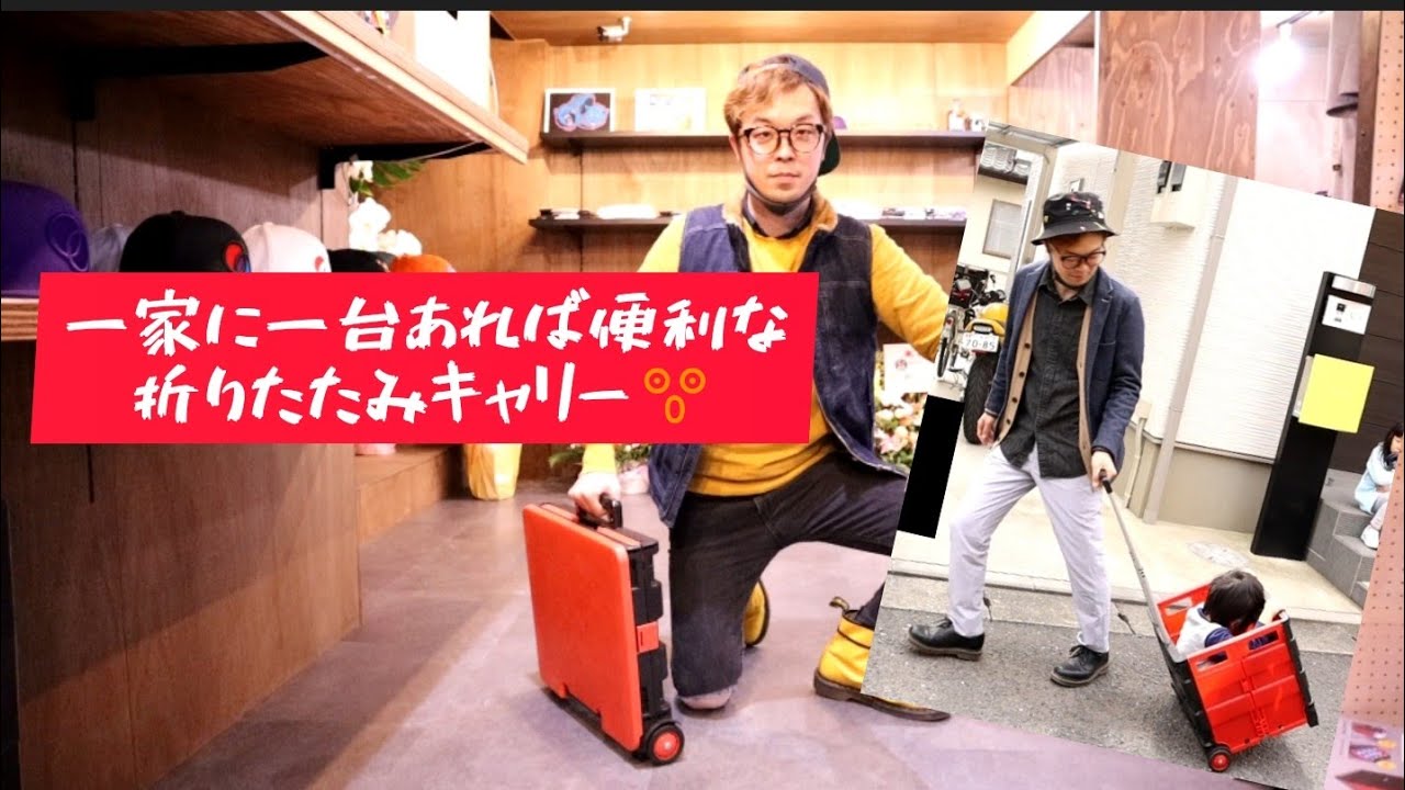 プロスタイル 折りたたみコンテナキャリー Lサイズ 品番PDZ-L | 工具