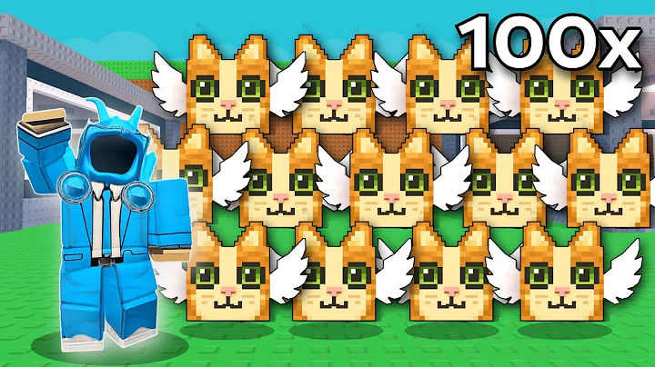 I Opened 100 MEOWL Lucky Blocks in Steal A Brainrot