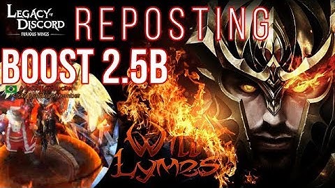 Legacy of Discord - VIP0 BOOST +2.5B [REPOSTING] REPOSTANDO