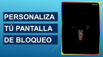PERSONALIZA LA PANTALLA DE BLOQUEO ANDROID 2025 | AOA Always On Display (Descargar/Download)