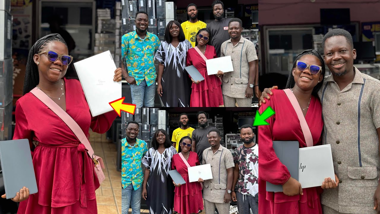 All Praise Computer Aww Tears As ODEHYIEBA PRISCILLA Got Surprise Gift Laptop & IPad From ...
