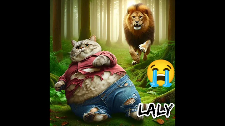 Video 5939501: lion forest, forest cat, lion chases