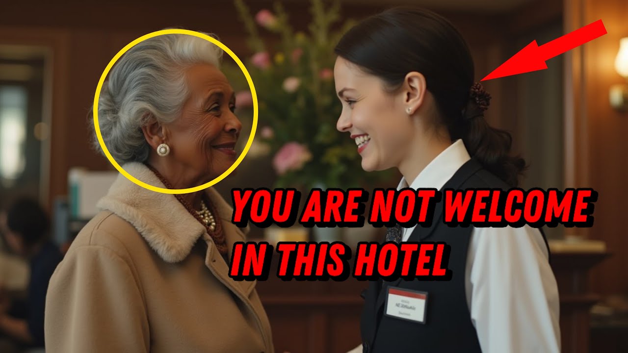 Hotel Receptionist Denies Elderly Black Woman a Suite, Laughing, Not Knowing She’s the Owner…