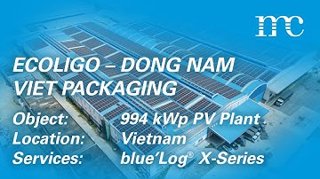 Monitoring for 994 kWp PV system in Vietnam (English)