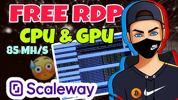 Create New Powerful CPU & GPU RDP | Scaleway Free RDP | God Miner