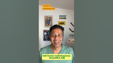 Fall home maintenance checklist.🍁✅ #fall #kjnanrayrealtor