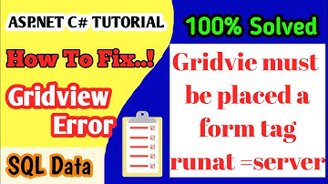 How To Fix | gridview
