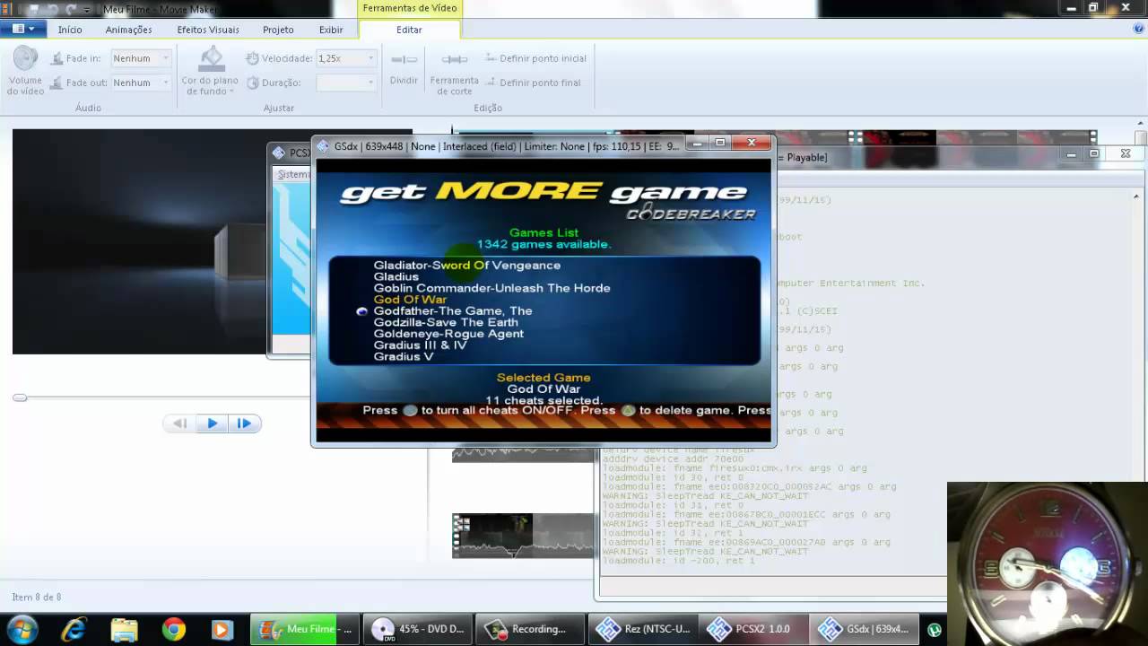 Cheats Para o God Of War 1! PCSX2 YouTube