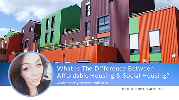 What is the difference between affordable housing and housing affordability?