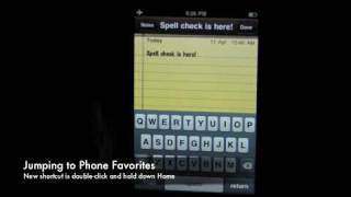 iPhone OS 4 Multitasking UI and Fast App Switching