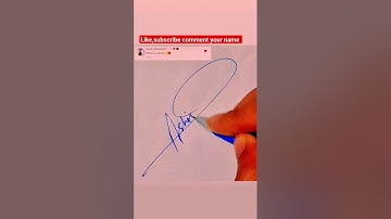 ashish name best signature #viral #shorts