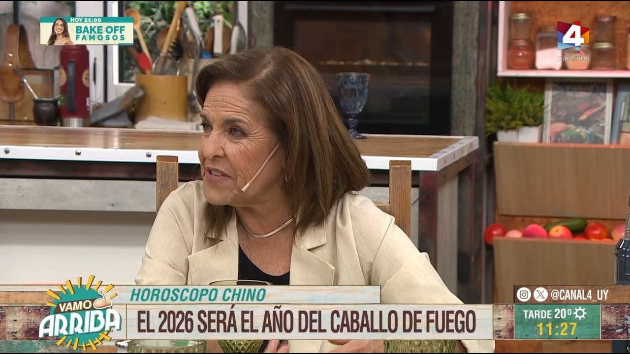 Vamo Arriba - Horóscopo Chino 2026 con Ángeles Lasso