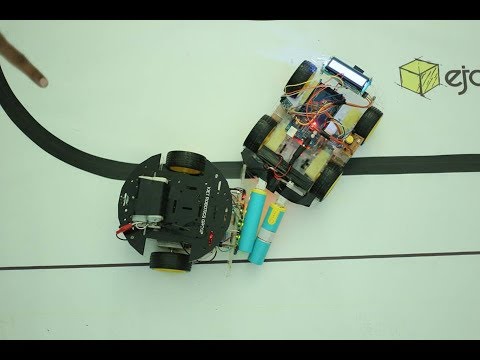 Arduino Smart and fast Line following Robot | Modified PID | LFR ...
