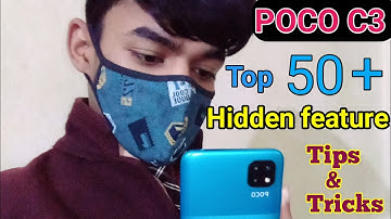 Poco C3 tips & tricks || Top 50+ special features || Poco Hidden Features | Best Settings in poco c3
