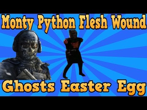 "Call of Duty Ghosts" Monty Python Easter Egg Quote In Campaign! ( Funny Quote )
