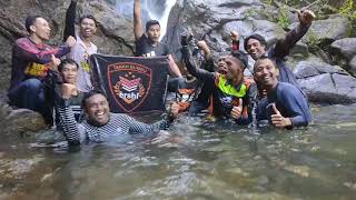 Kapolsek Karang Bintang Ajak anggota jalin kebersamaan refreshing ke air terjun