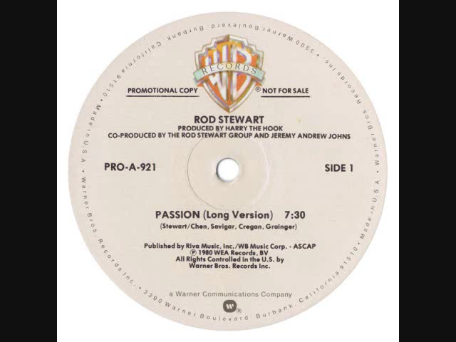 洋楽 WAYD - The Ultimate Passion Rod Stewart - Passion (Remastered Audio) HQ - YouTube