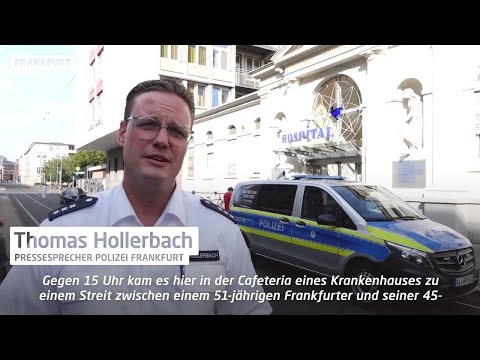 Frankfurt: Messer-Attacke in Krankenhaus