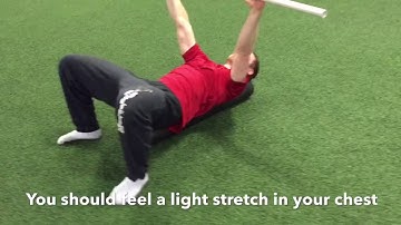 The Foam Roller Pec Stretch By Squat University