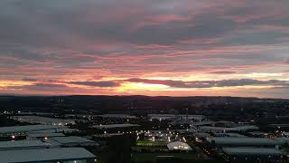 Stoke-On-Trent Bet 365 Stadium Sunset.