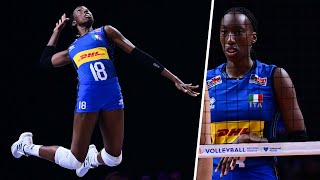 EGONU, NEW RECORD: 116 KM/H!!! All Points in Brasil - Italy | Volleyball Nations League 2024