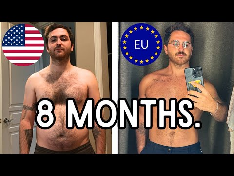 How JUST living in EUROPE made me HEALTHY...