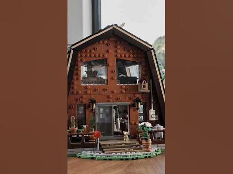 Лесной Lego домик #Lego #Лего - YouTube