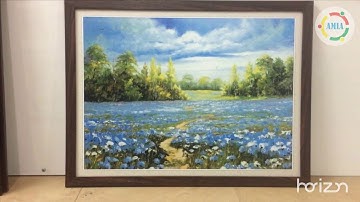 Tranh in lụa - Tranh treo tường tại siêu thị tranh AmiA