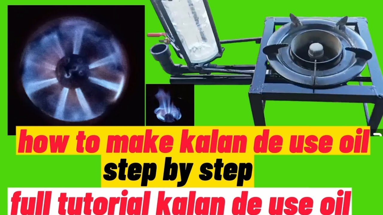 how to make kalan de use oil/ step by step/full tutorial. super ganda ...