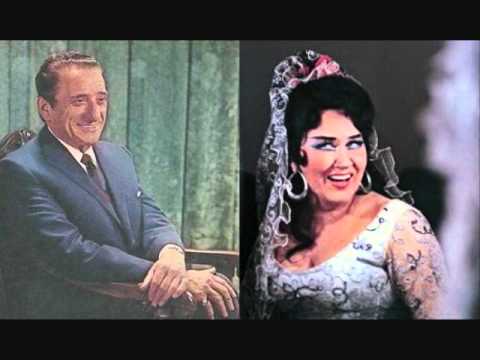 Jan Peerce & Irina Arkhipova live in 1969 - "Lucia" tomb scene and "Cav" duet