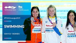 Swimming Women - 50m Butterfly | Top Moments | FINA World Championships 2019 - Gwangju