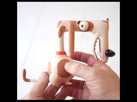 Doofy Dog 3D Printed Designer Art Toy