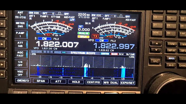 9X5RU  160m CW QSO @ DL8LAS