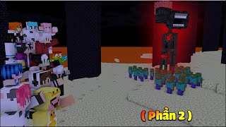 PHIM NGẮN: GIẢI CỨU YOUTUBER MINECRAFT KHỎI QUÁI VẬT ĐẦU LOA | PONBI