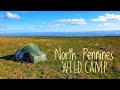 North Pennine wild camp on England's highest mountain outside the Lake District.