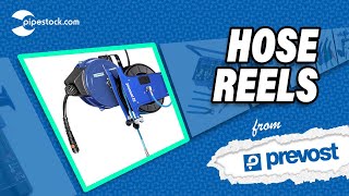 Prevost's PREMIUM compressed air range - Hose Reels