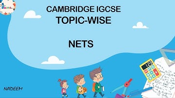 Nets CIE IGCSE Maths 2020 Sample Paper (Topic Wise) | Science And Math